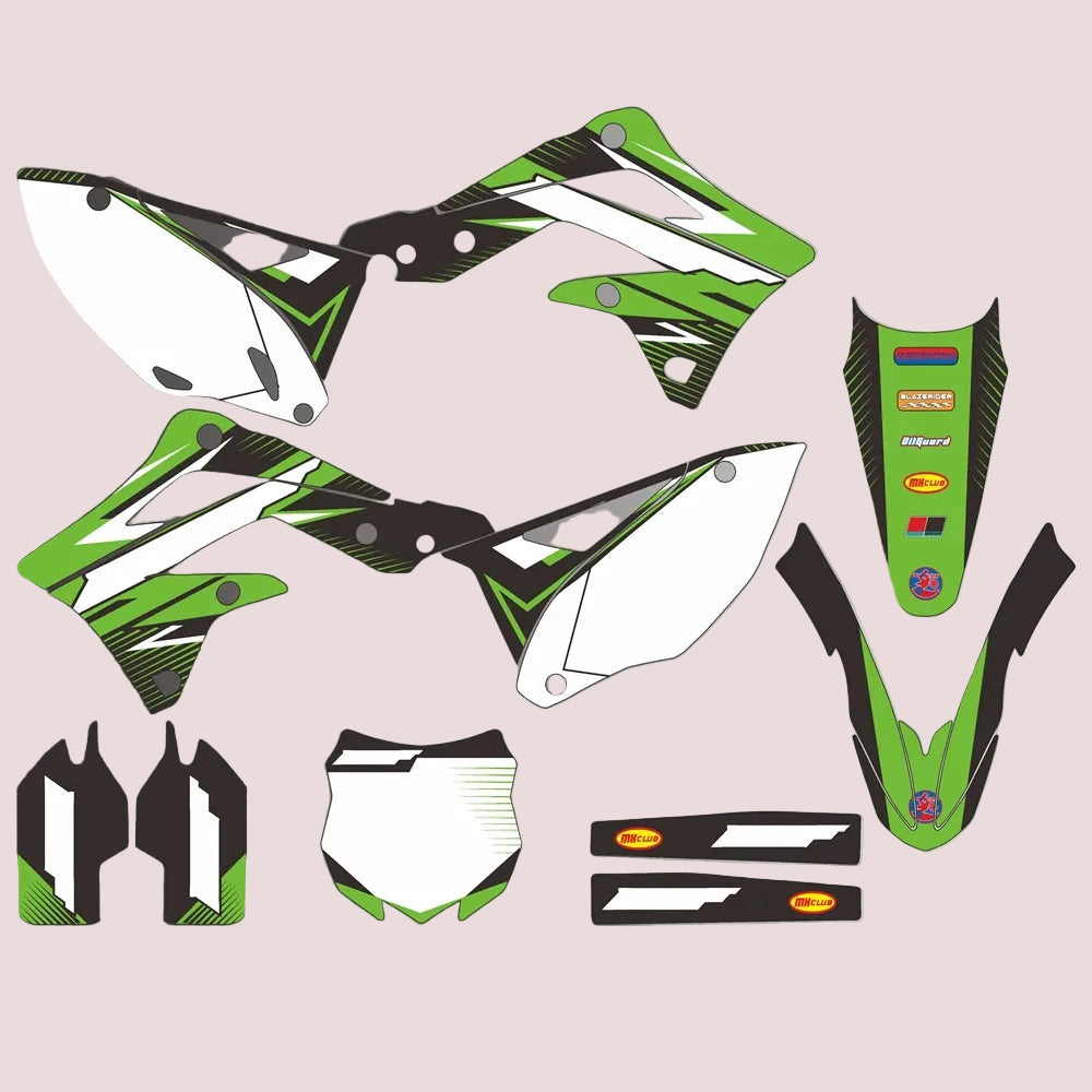 Graphic Kit For Kawasaki KX450F 2013-2015
