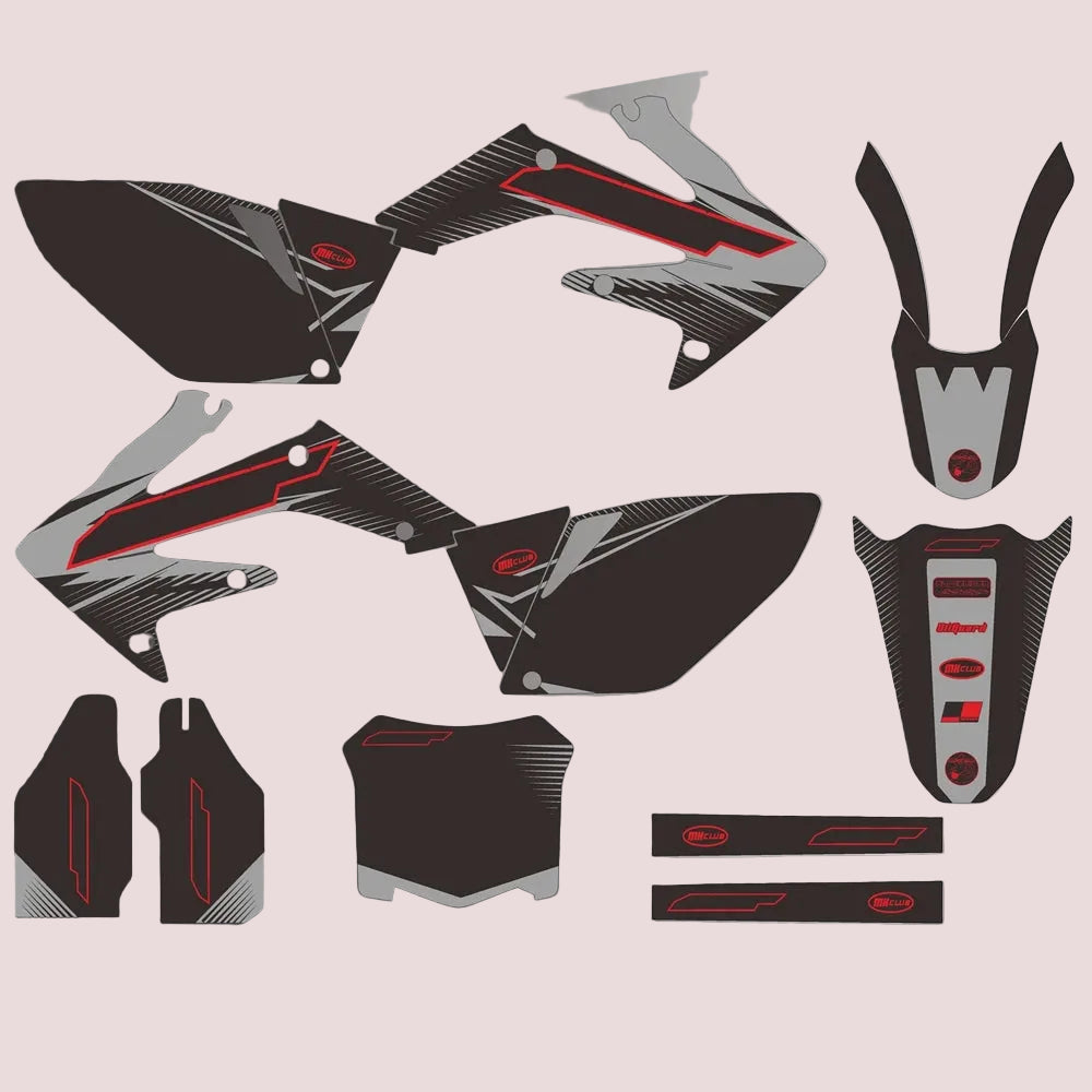 Graphic Kit For Honda CRF250R 2006-2009