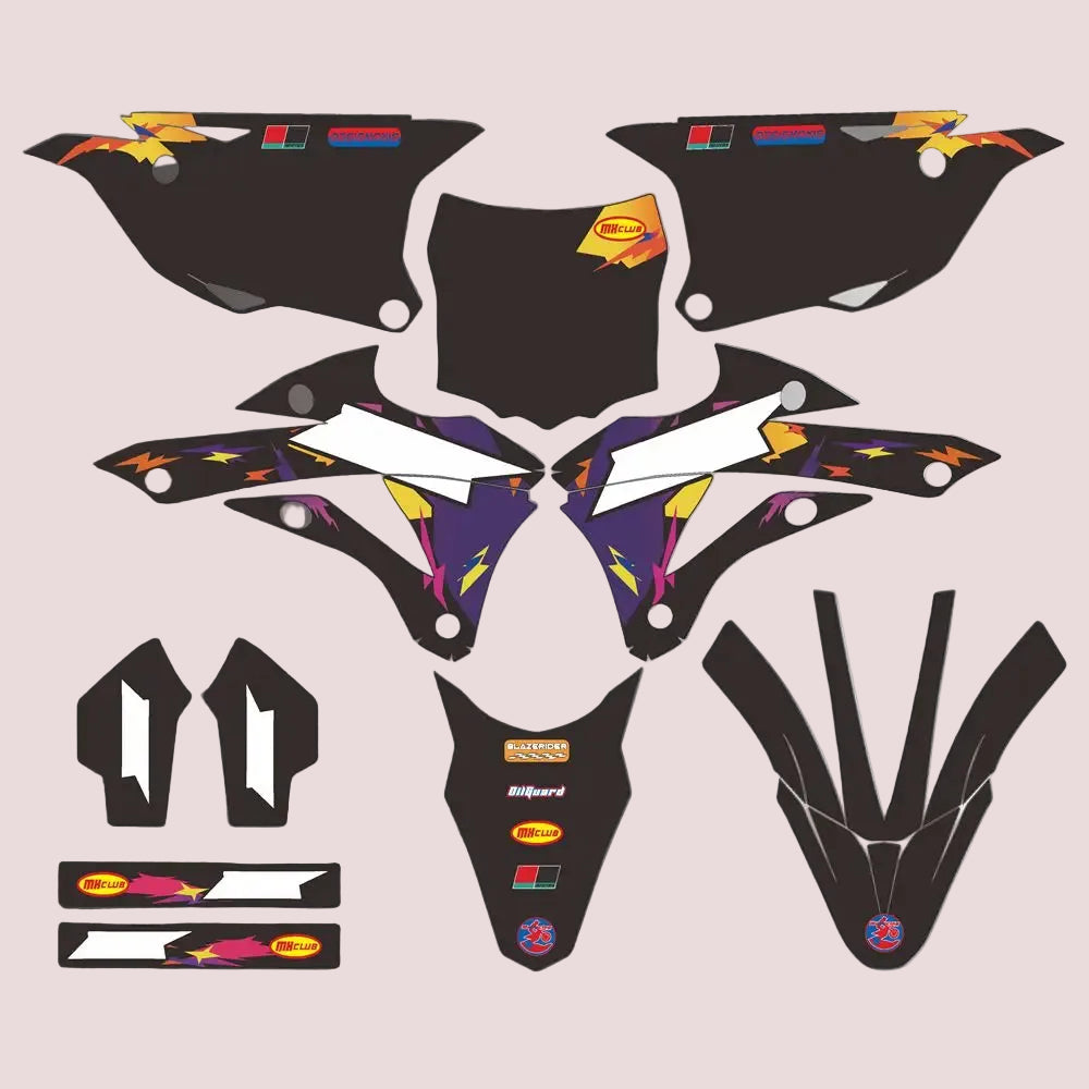 Graphic Kit For KAWASAKI KX 85 KX 100 2014-2020