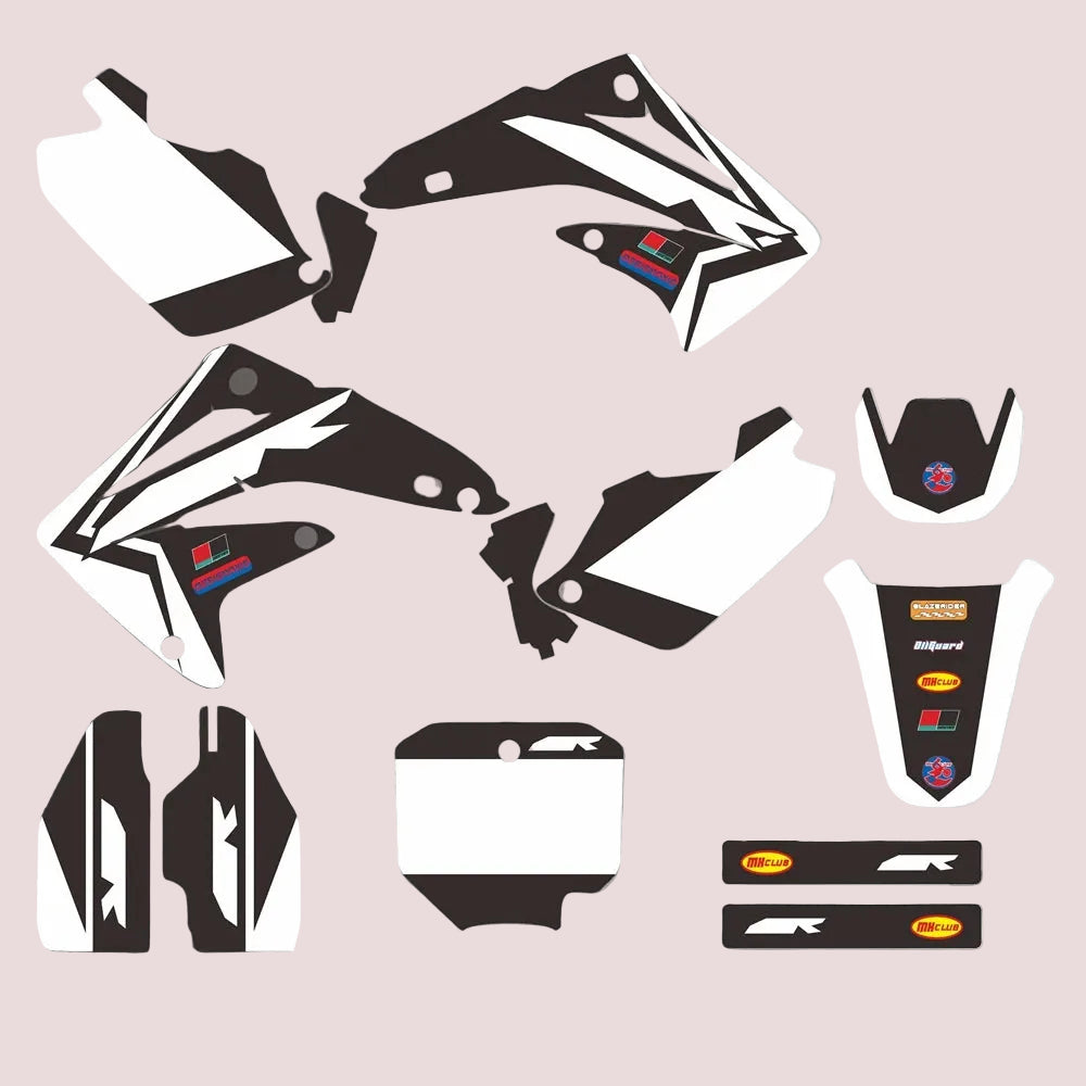 Graphic Kit For Honda CR85 2003-2007
