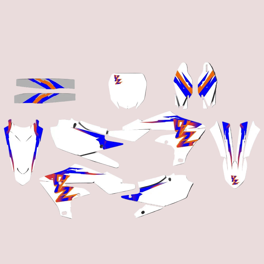 Graphic Kits For Yamaha YZF450 2018-2022 and YZF250 2019-2023