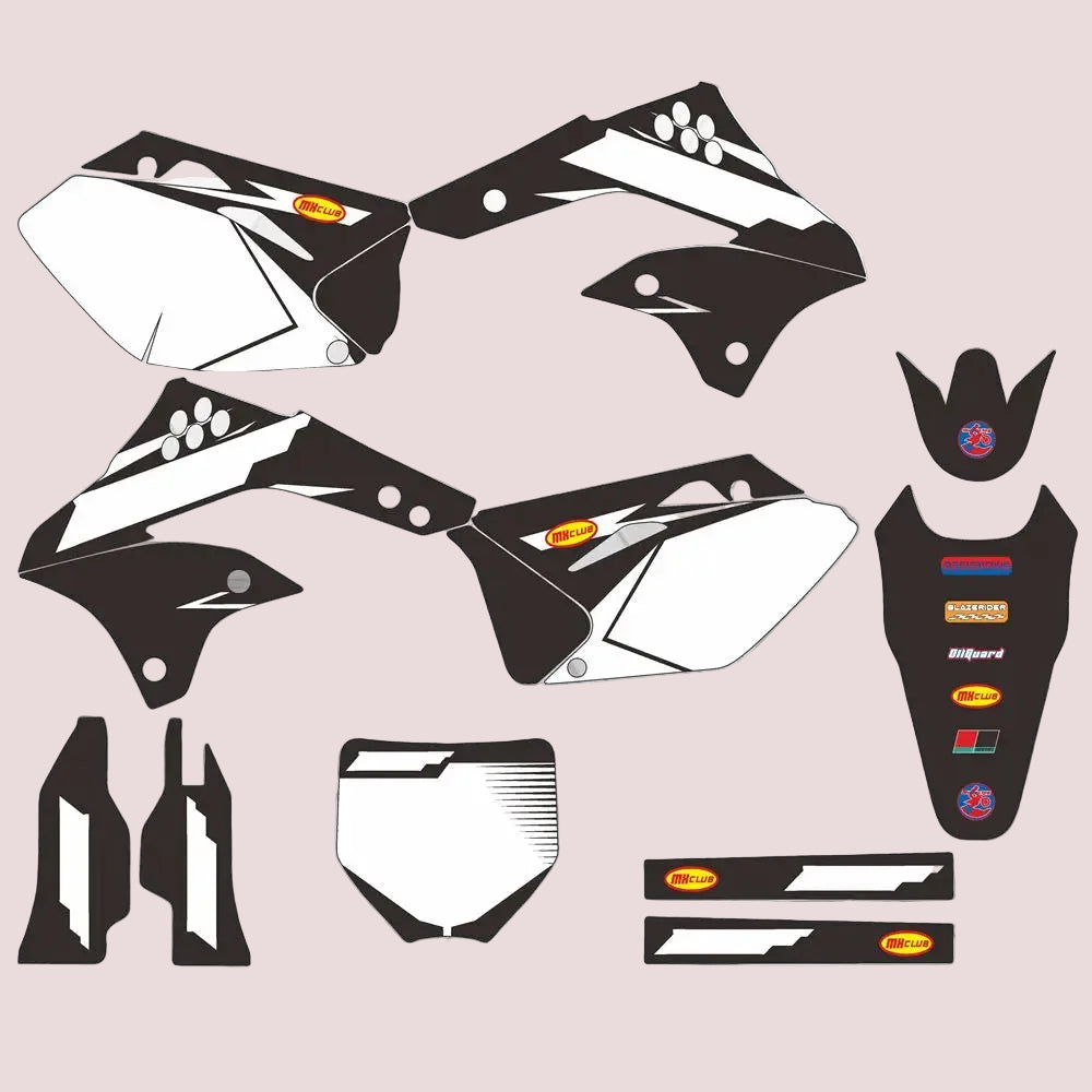 Graphic Kit For Kawasaki KX450F 2006-2008