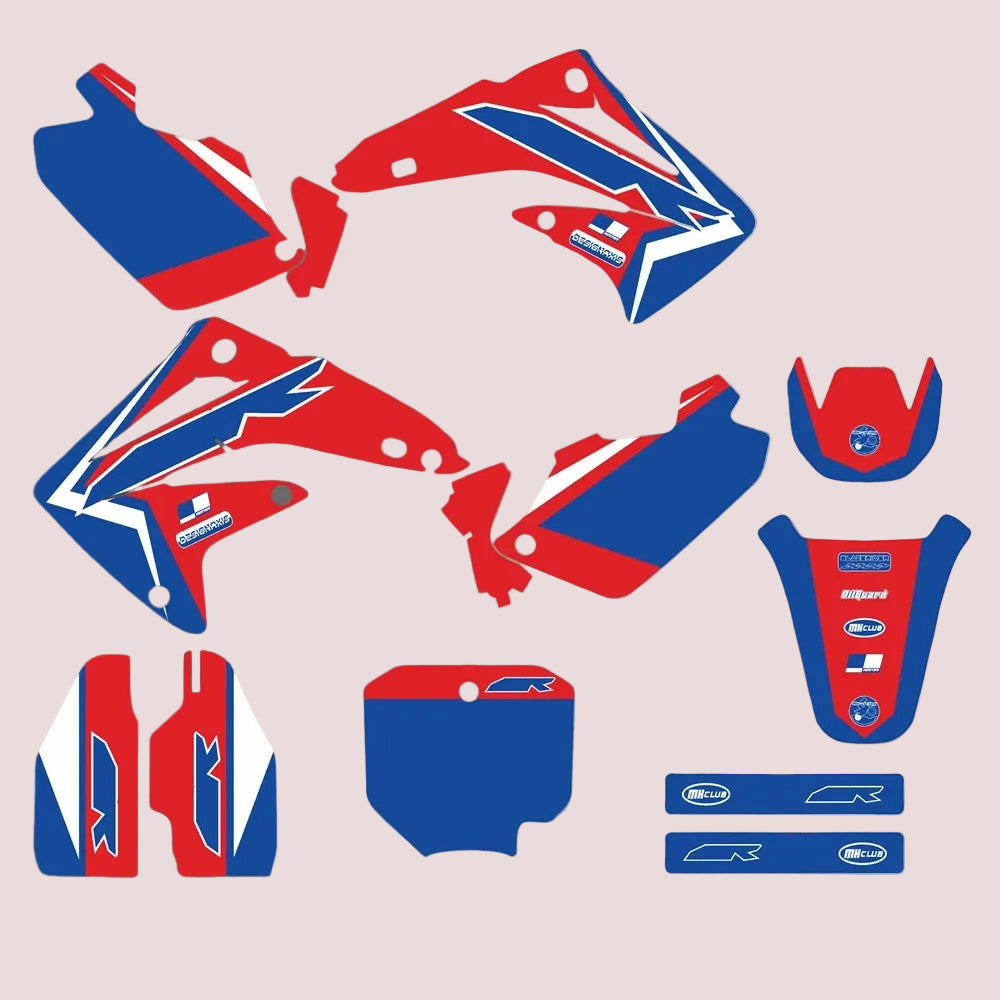 Graphic Kit For Honda CR85 2003-2007