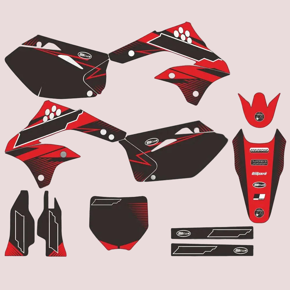 Graphic Kit For Kawasaki KX450F 2006-2008