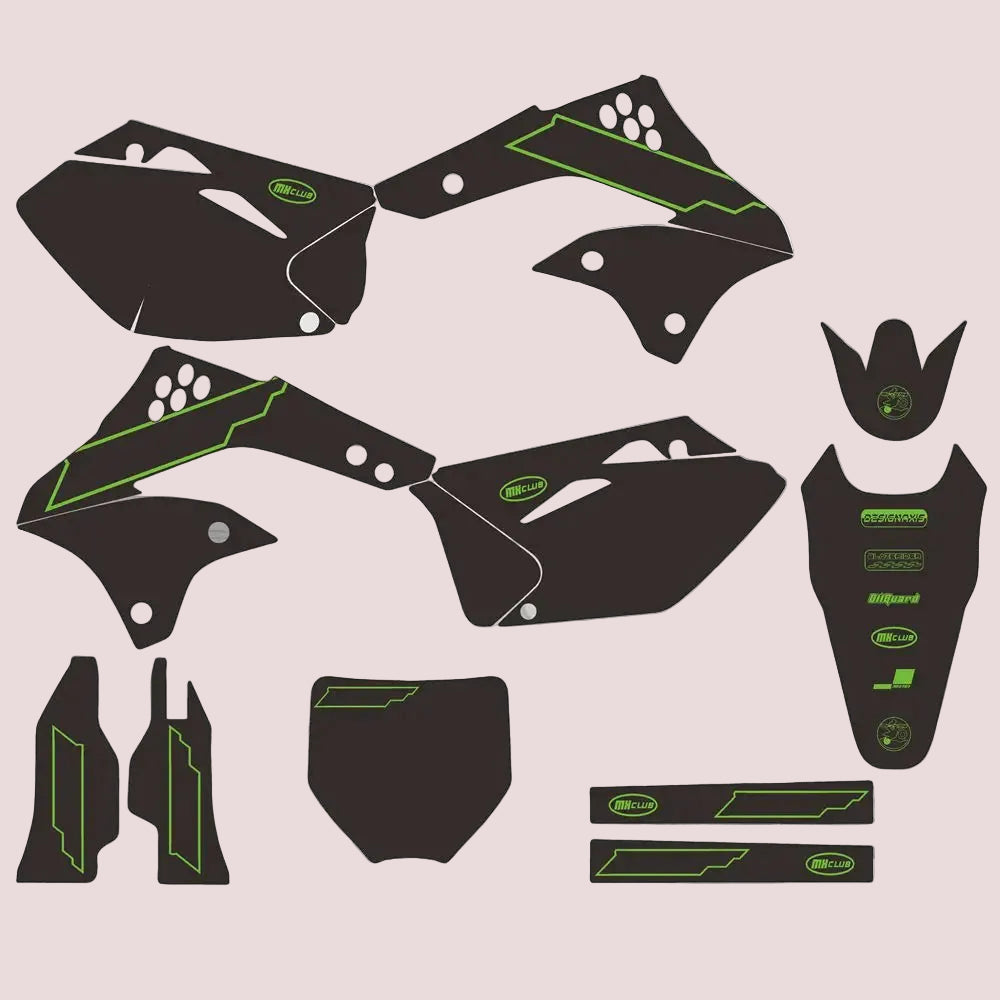 Graphic Kit For Kawasaki KX450F 2006-2008