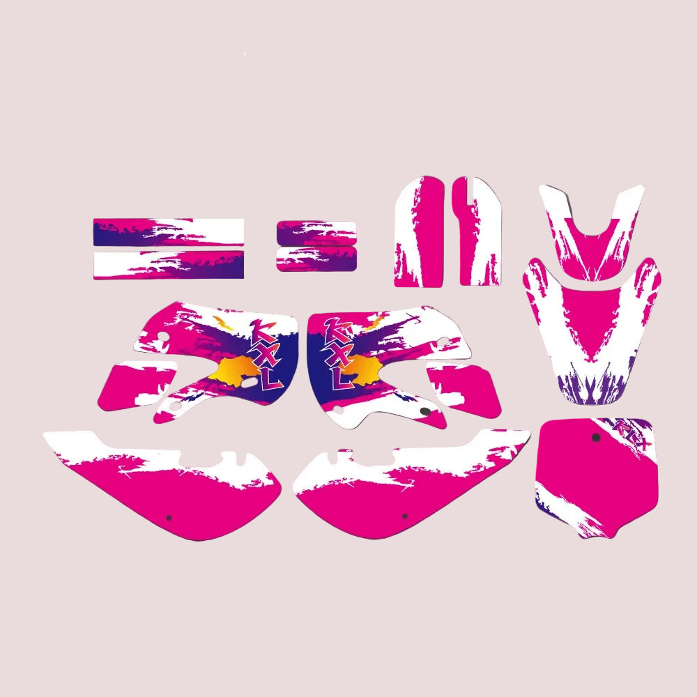 Graphic Kit For Kawasaki KLX110 2002-2008
