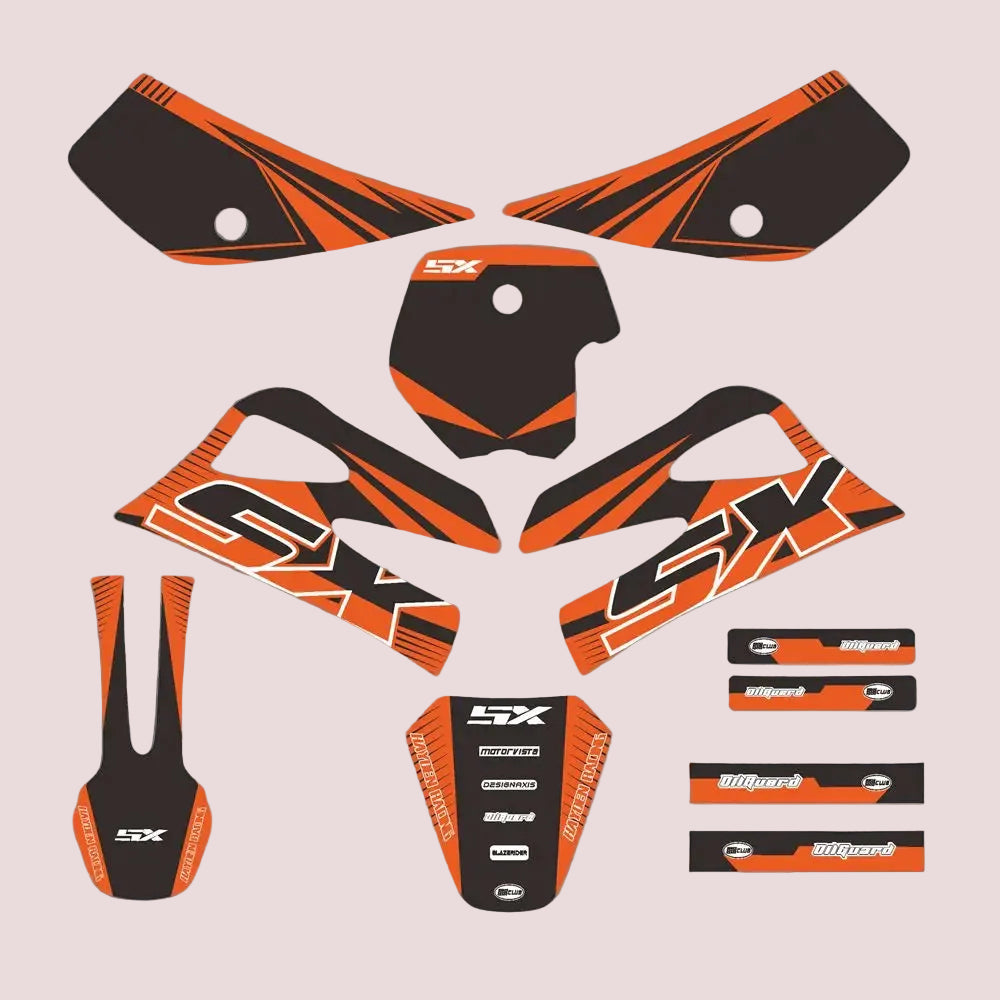 Graphic Kit For KTM SX50 1998-2001