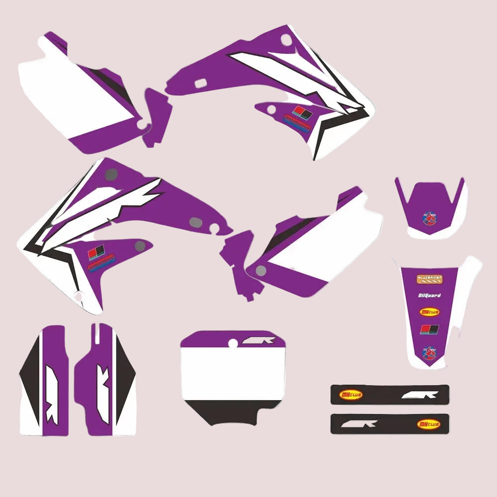 Graphic Kit For Honda CR85 2003-2007