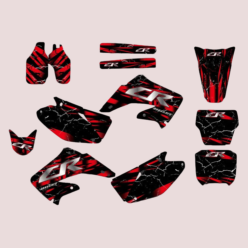 Graphic Kit For Honda CR125 CR250 2002-2007