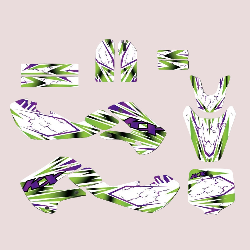 Graphic Kit For Kawasaki KX65 2000-2013