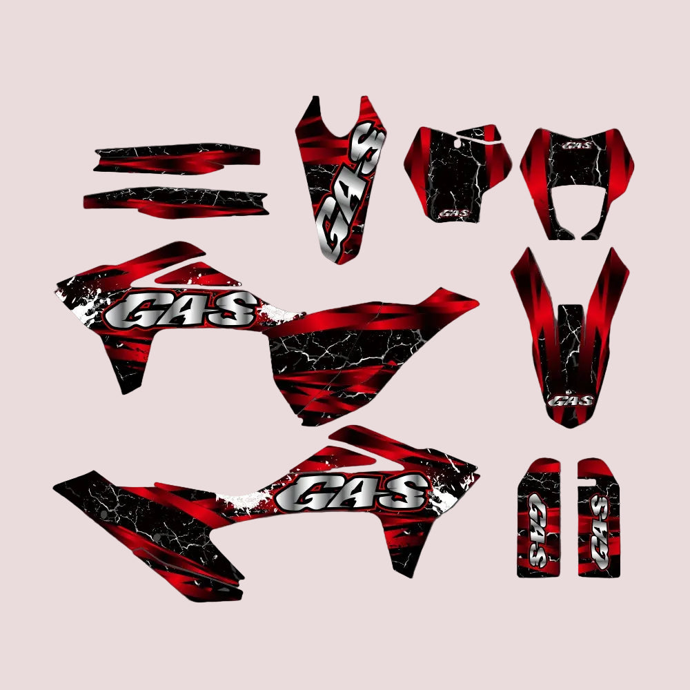 Graphic Kit For GASGAS MC EX EC 125/250/300/350/450 2021-2023