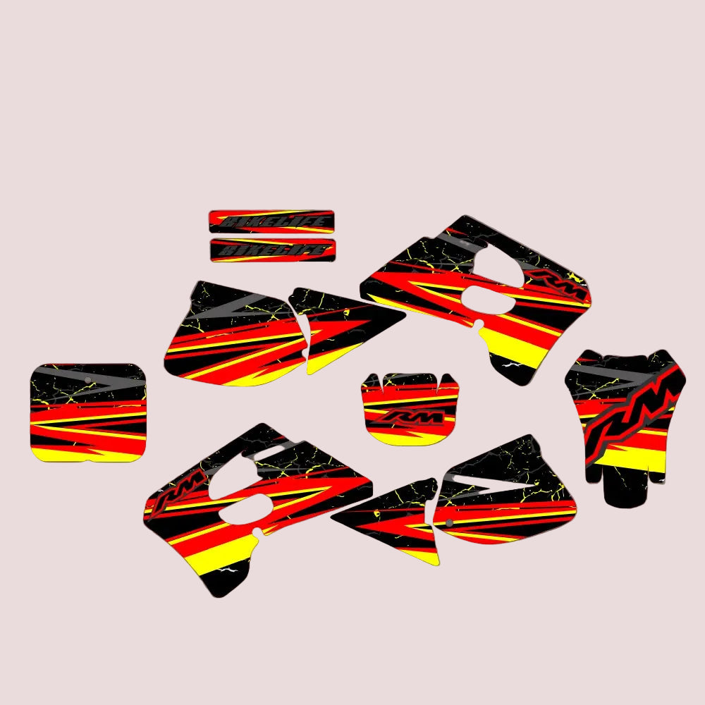 Graphic Kit For Suzuki RM125 RM250 1993-1995
