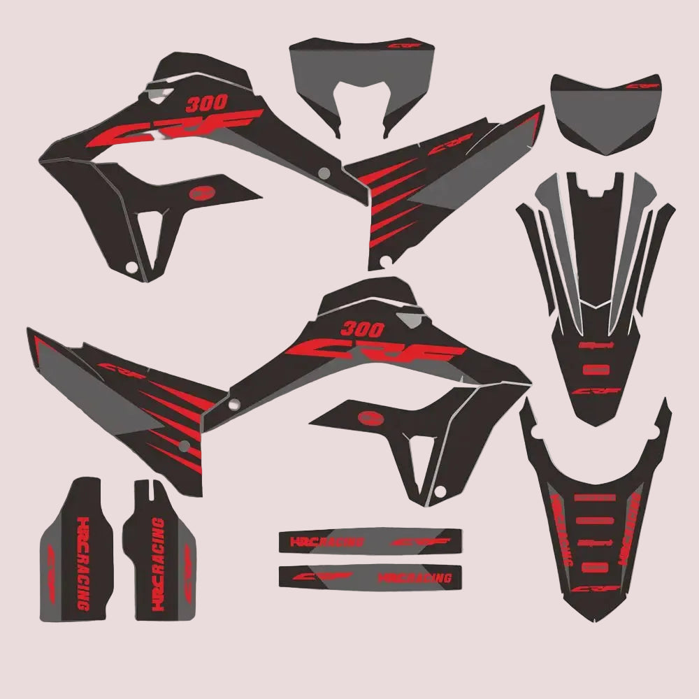 Graphic Kit For Honda CRF300L and CRF300M 2021-2024