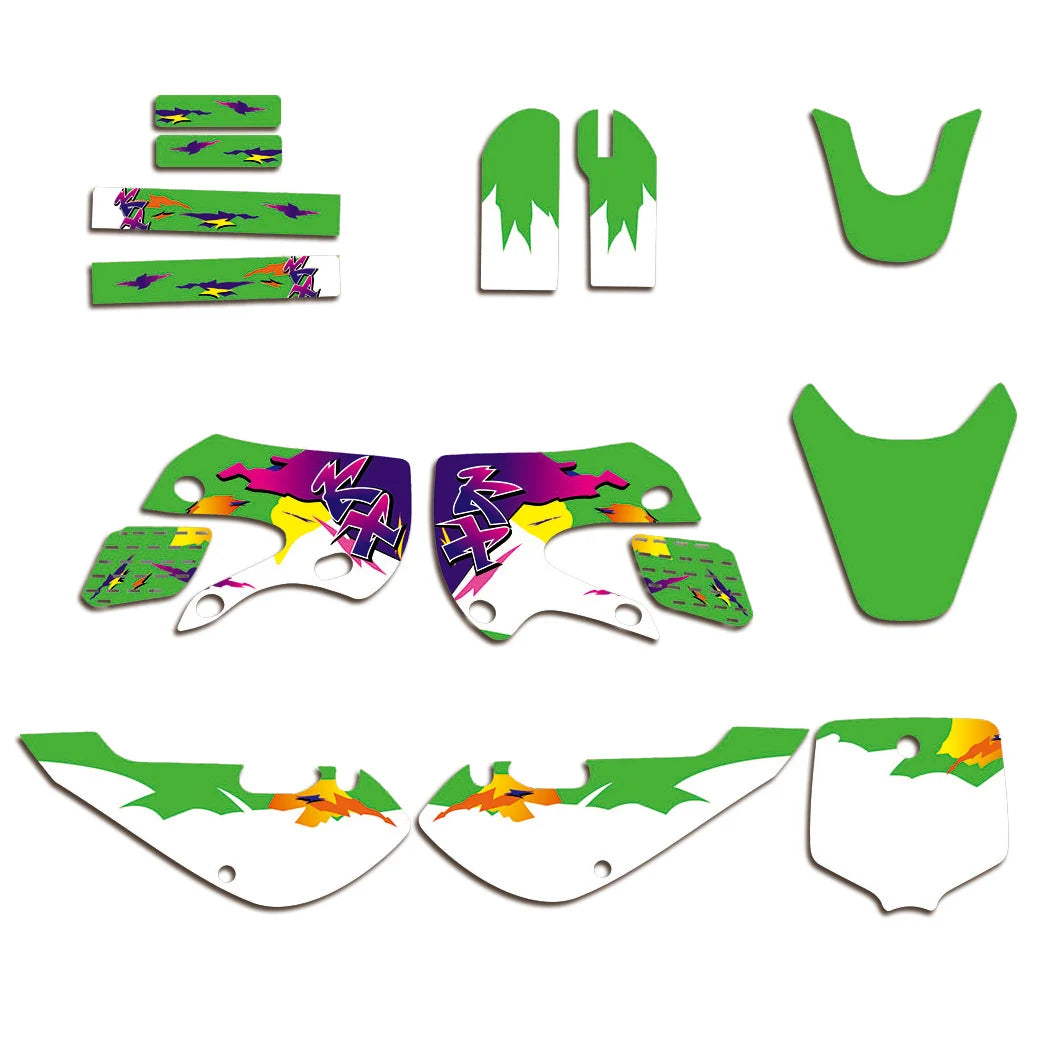 Graphic Kit For Kawasaki KX65 2000-2023