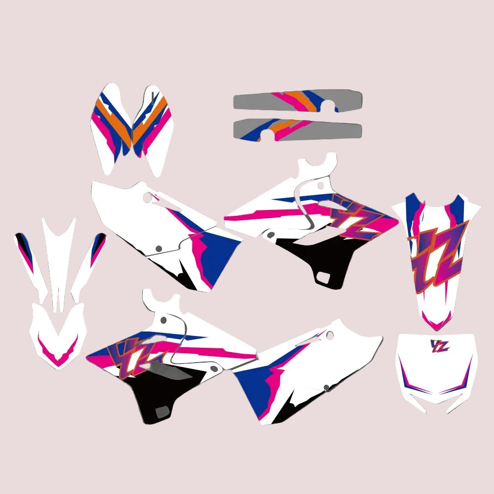 Graphic Kit For Yamaha YZ125 YZ250 YZ250X 2015-2021
