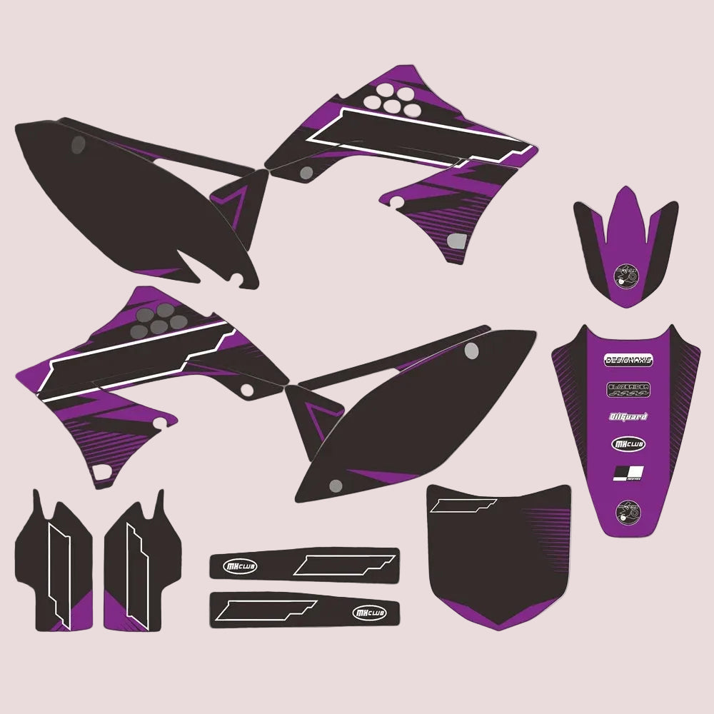 Graphic Kit For Kawasaki KX450F 2009-2011