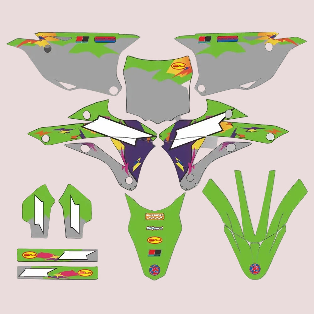 Graphic Kit For KAWASAKI KX 85 KX 100 2014-2020