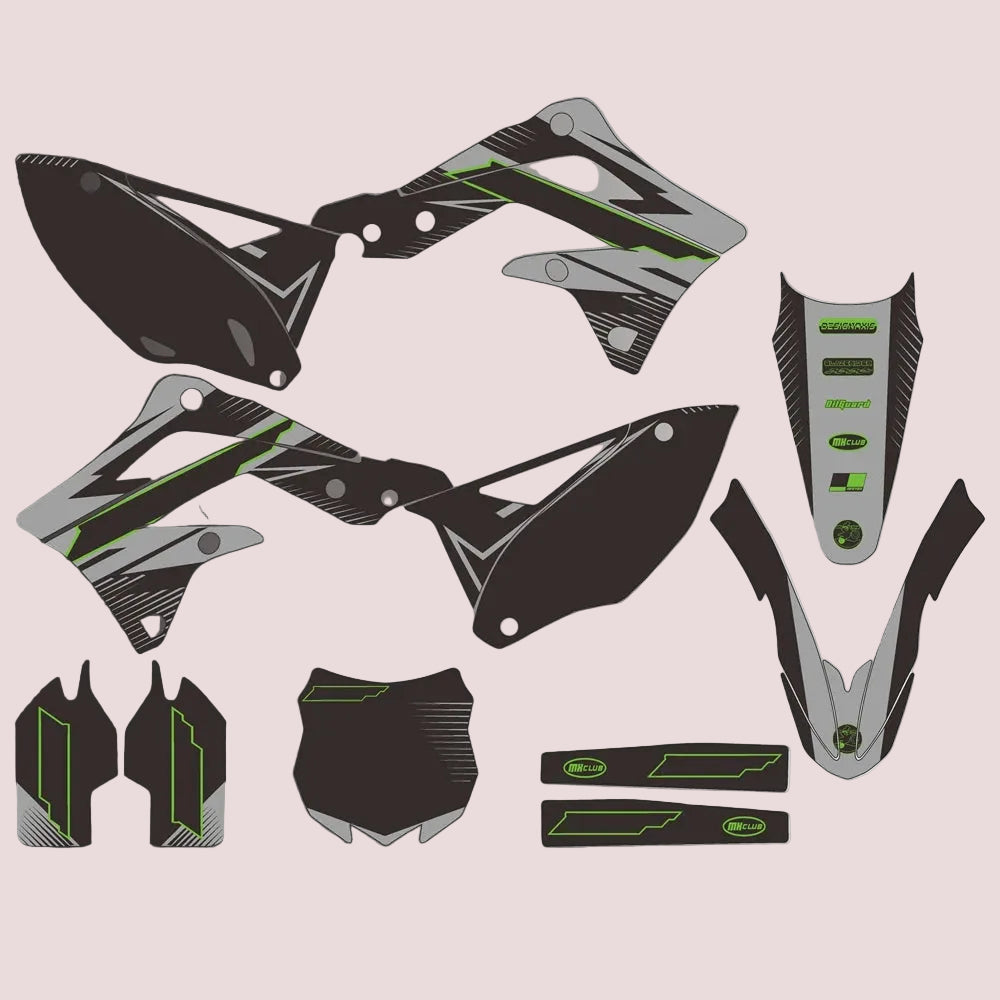 Graphic Kit For Kawasaki KX450F 2013-2015