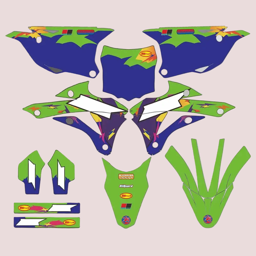 Graphic Kit For KAWASAKI KX 85 KX 100 2014-2020