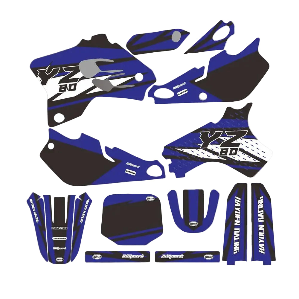 Graphic Kit For Yamaha YZ80 1993-2001