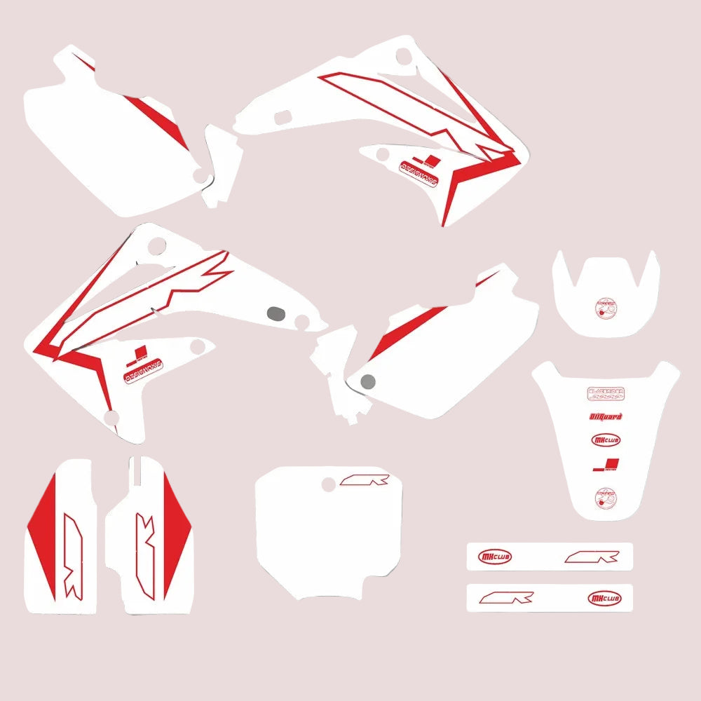Graphic Kit For Honda CR85 2003-2007
