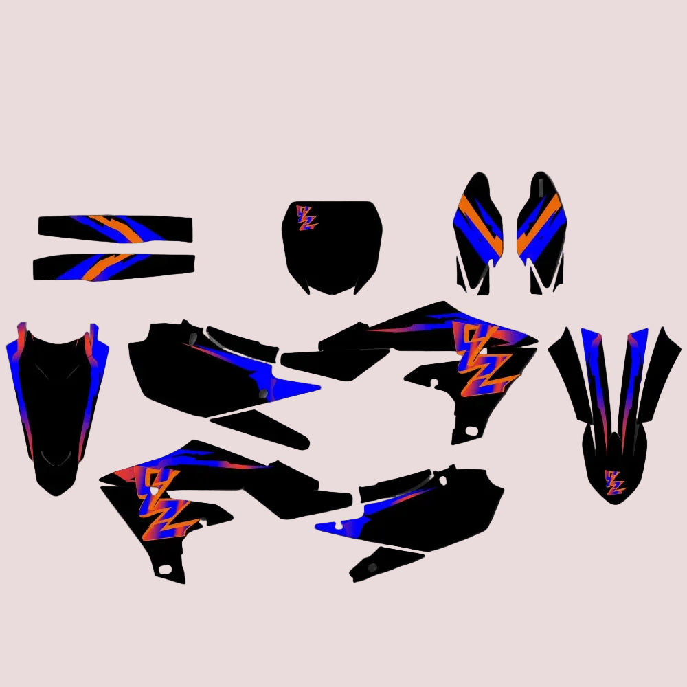 Graphic Kits For Yamaha YZF450 2018-2022 and YZF250 2019-2023