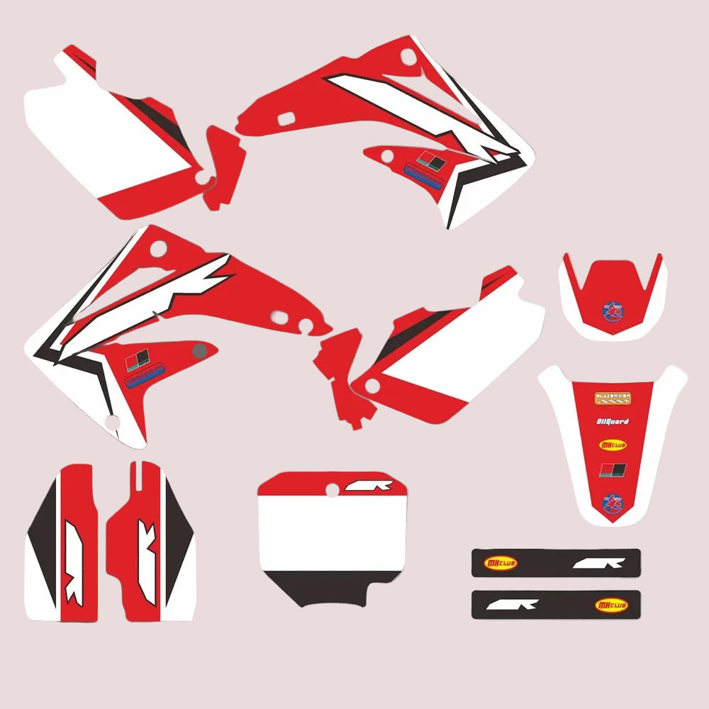 Graphic Kit For Honda CR85 2003-2007