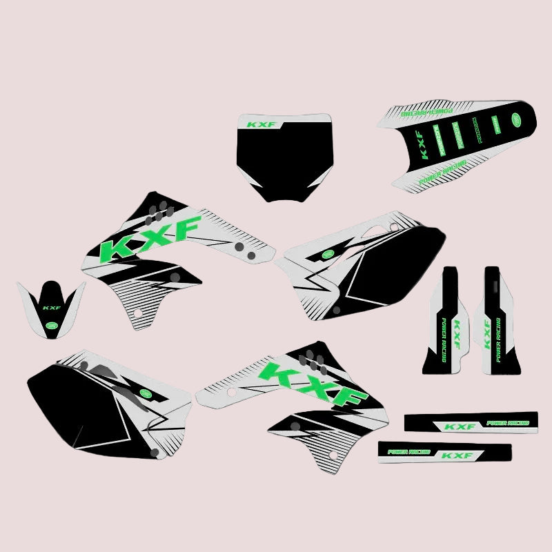 Graphic Kit For Kawasaki KX450F 2006-2008