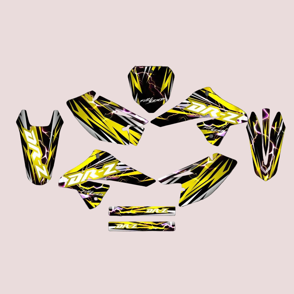 Graphic Kit For Suzuki DRZ 125 2008-2020