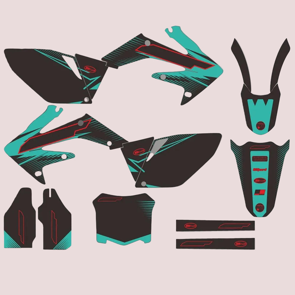 Graphic Kit For Honda CRF250R 2006-2009