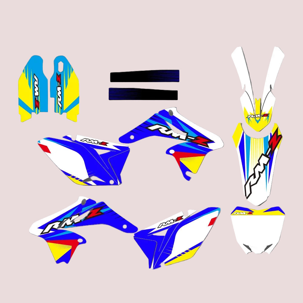 Graphic Kit For Suzuki RMZ250 2010-2018