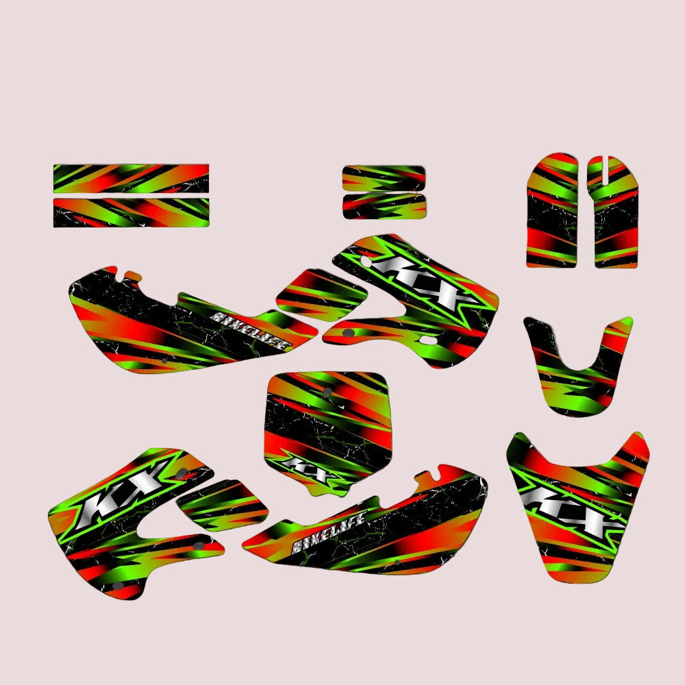 Graphic Kit For Kawasaki KX65 2000-2013