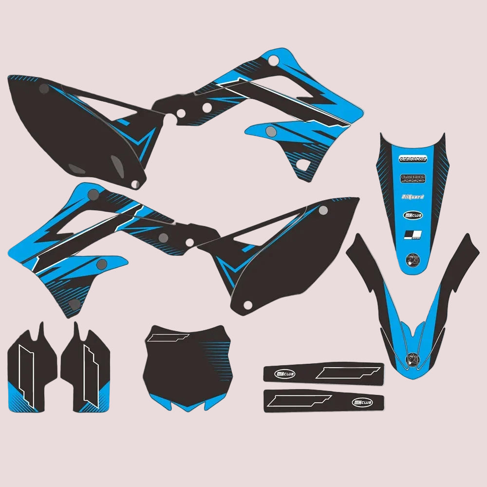 Graphic Kit For Kawasaki KX450F 2013-2015
