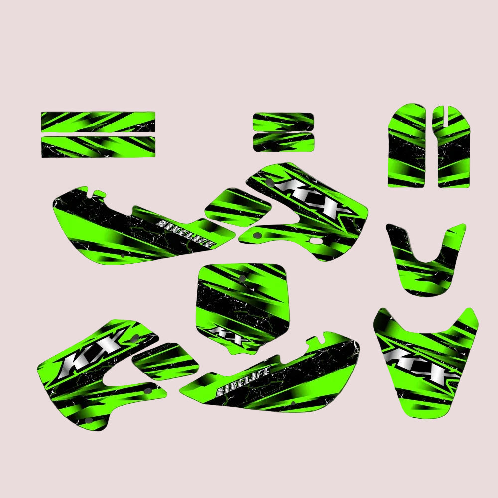 Graphic Kit For Kawasaki KX65 2000-2013