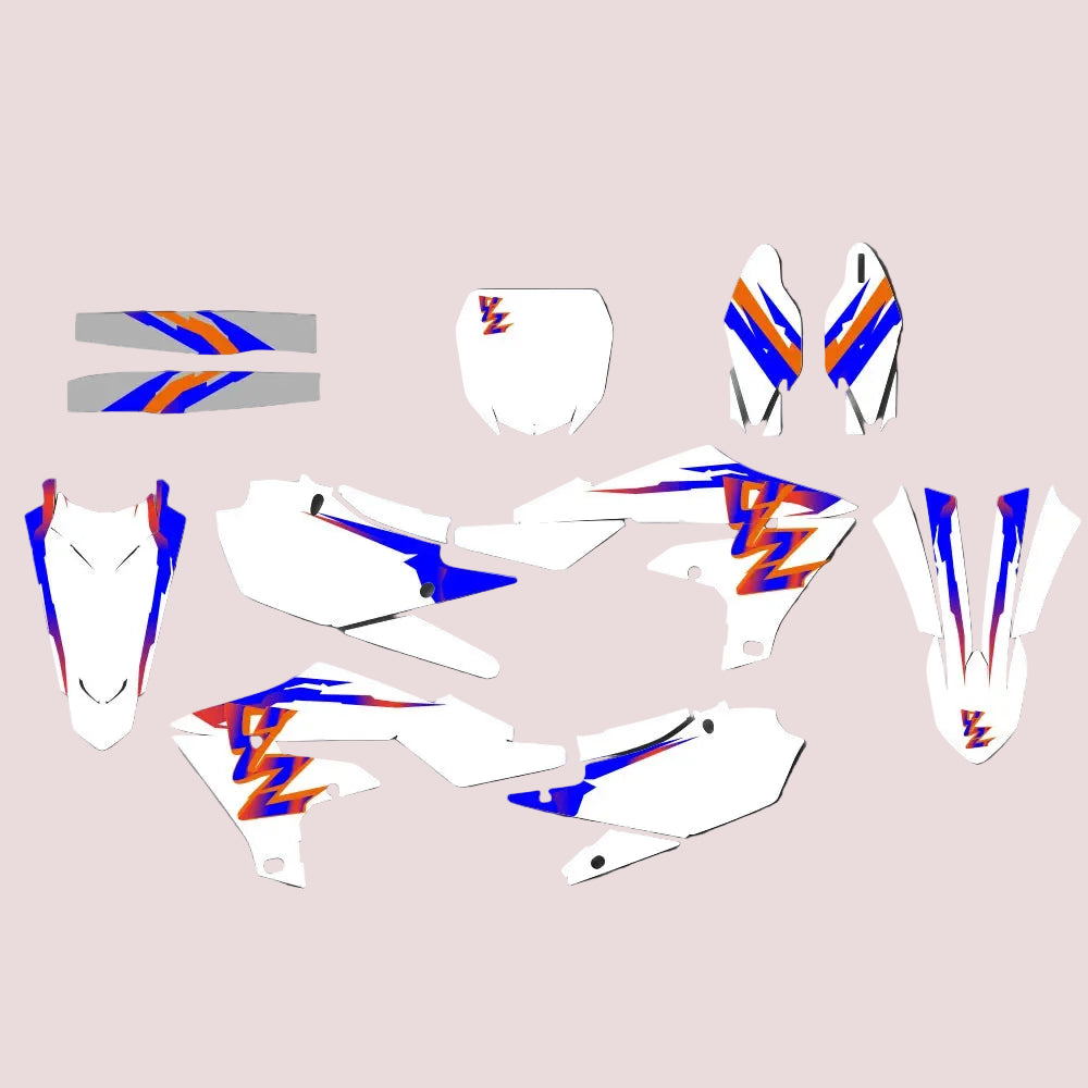Graphic Kits For Yamaha YZF450 2018-2022 and YZF250 2019-2023