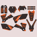 Graphic Kit For KTM EXC 125/200/250/300/400/450/525 2004