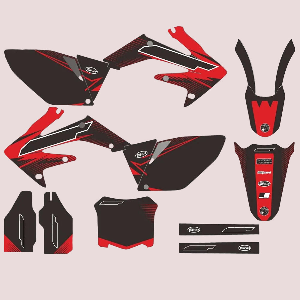 Graphic Kit For Honda CRF250R 2006-2009