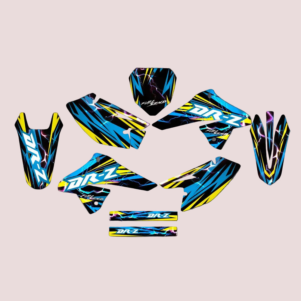 Graphic Kit For Suzuki DRZ 125 2008-2020