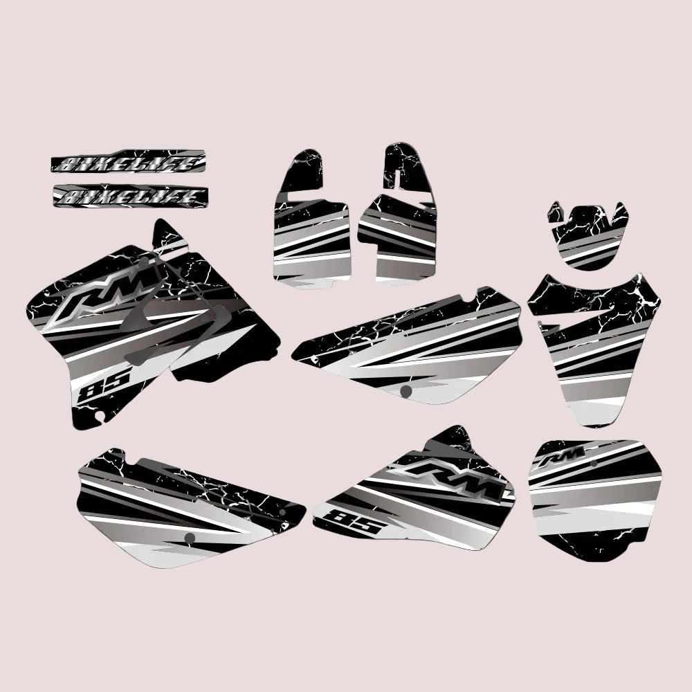 Graphic Kit For SUZUKI RM85 2002-2015