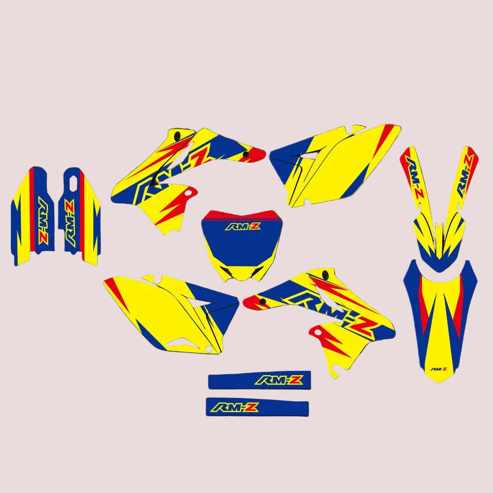 Graphic Kit For Suzuki RMZ250 2010-2018