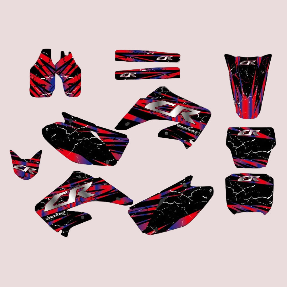 Graphic Kit For Honda CR125 CR250 2002-2007