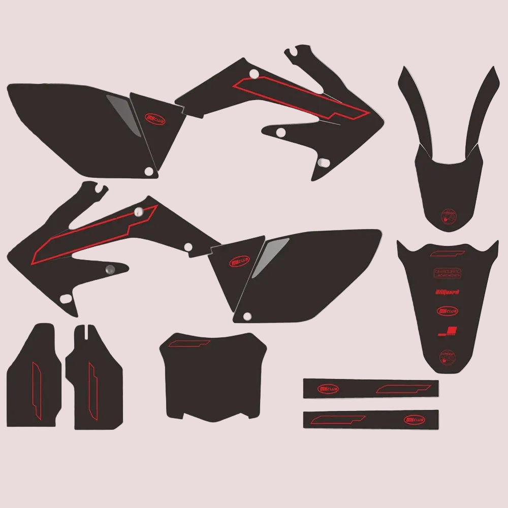 Graphic Kit For Honda CRF250R 2006-2009