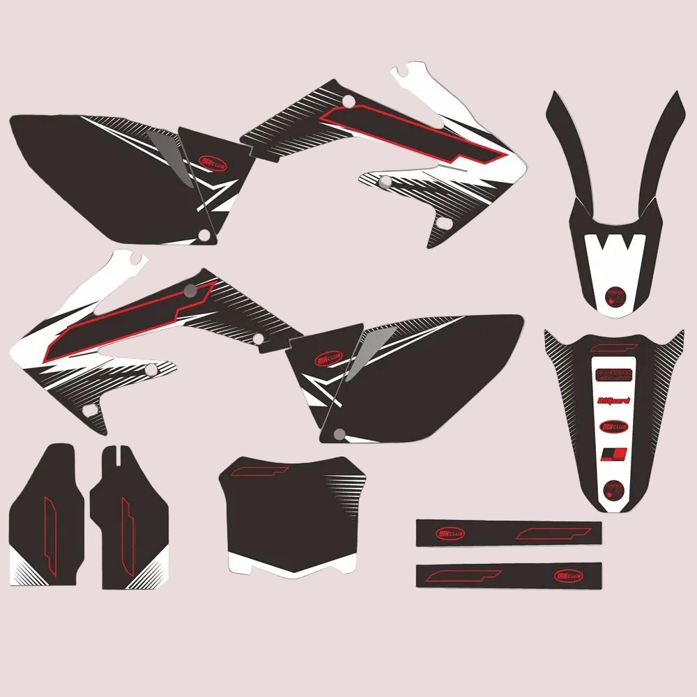 Graphic Kit For Honda CRF250R 2006-2009