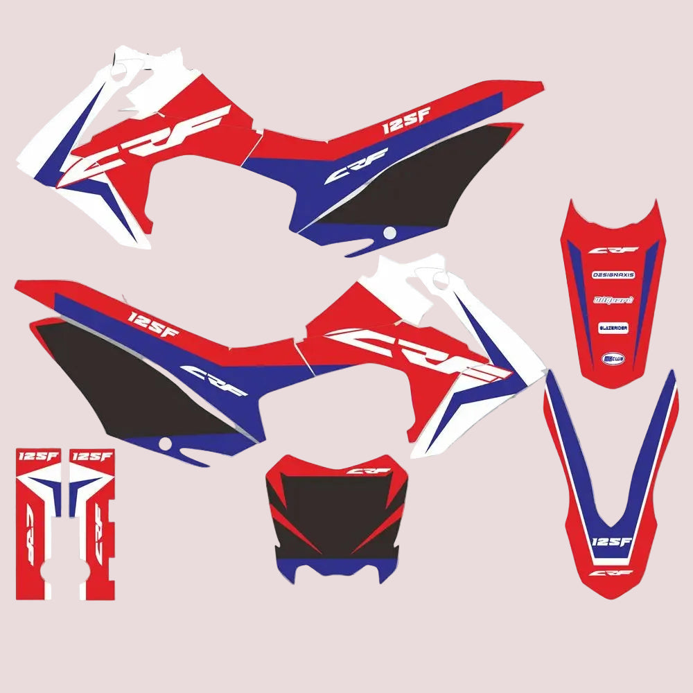 Graphic Kit For Honda CRF125F 2013-2018