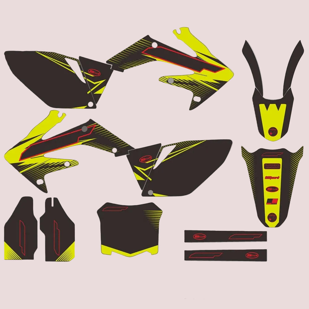 Graphic Kit For Honda CRF250R 2006-2009