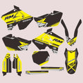 Graphic Kit For Suzuki RM125 RM250 2001-2008