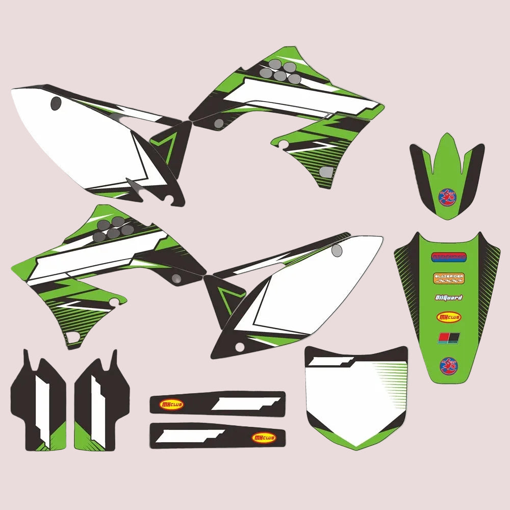 Graphic Kit For Kawasaki KX450F 2009-2011