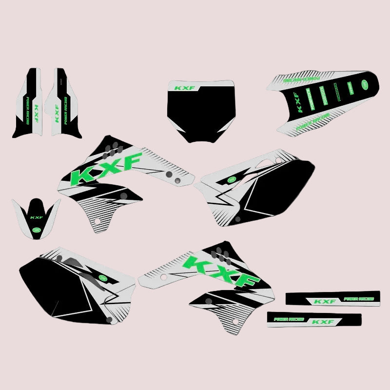 Graphic Kit For Kawasaki KX450F 2006-2008