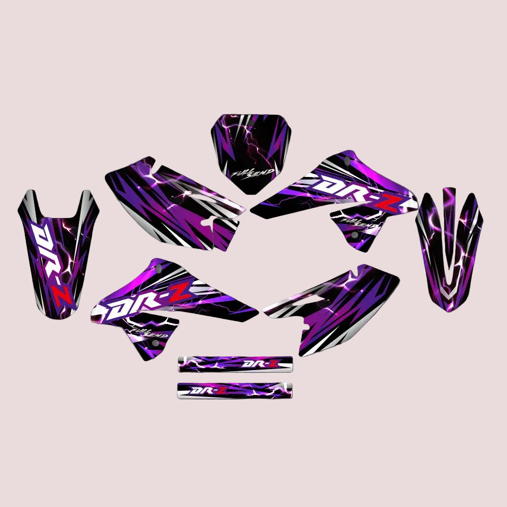 Graphic Kit For Suzuki DRZ 125 2008-2020