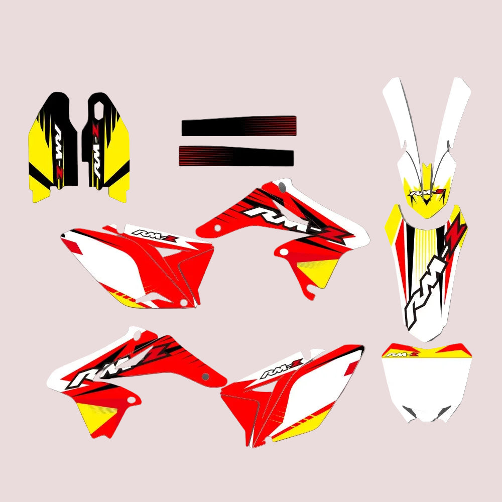 Graphic Kit For Suzuki RMZ250 2010-2018